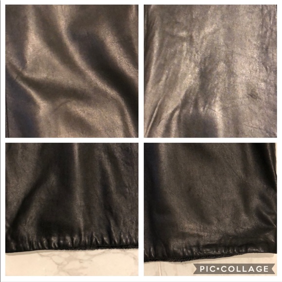 Leather jacket /coat reversible - Picture 7 of 15